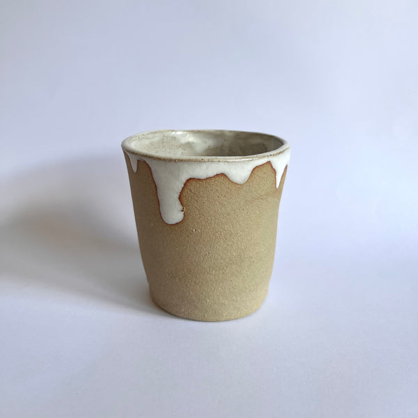 BEAKER (set of two)- Drippy Sand