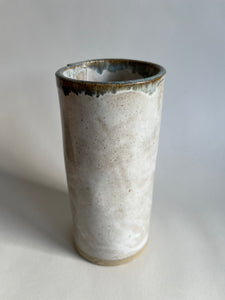 Vase- Sand with Ocean rim