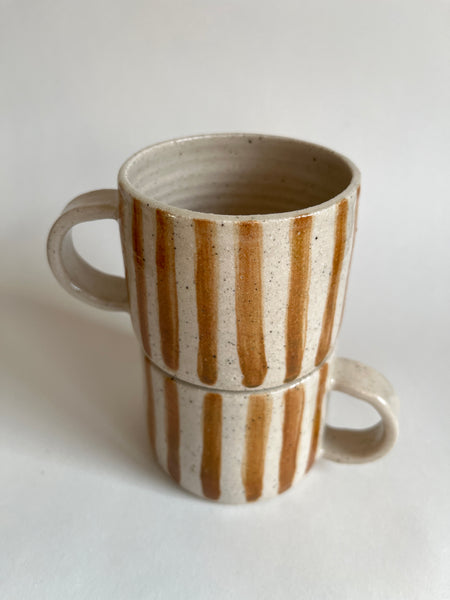 MUG - (Set of 2) Sand Stripe