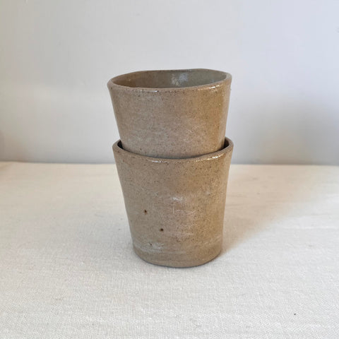 BEAKER (set of two)- Sand