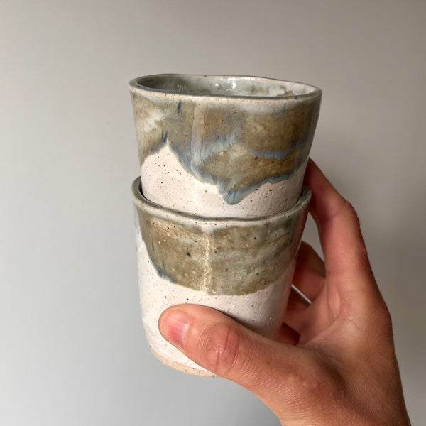 BEAKER (set of two)- Wave